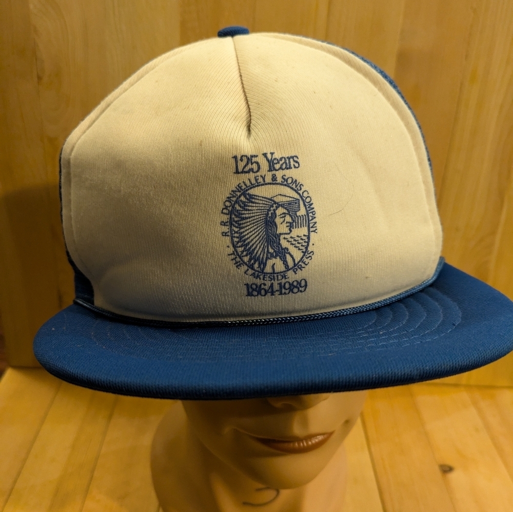 Blue and White Anniversary Cap